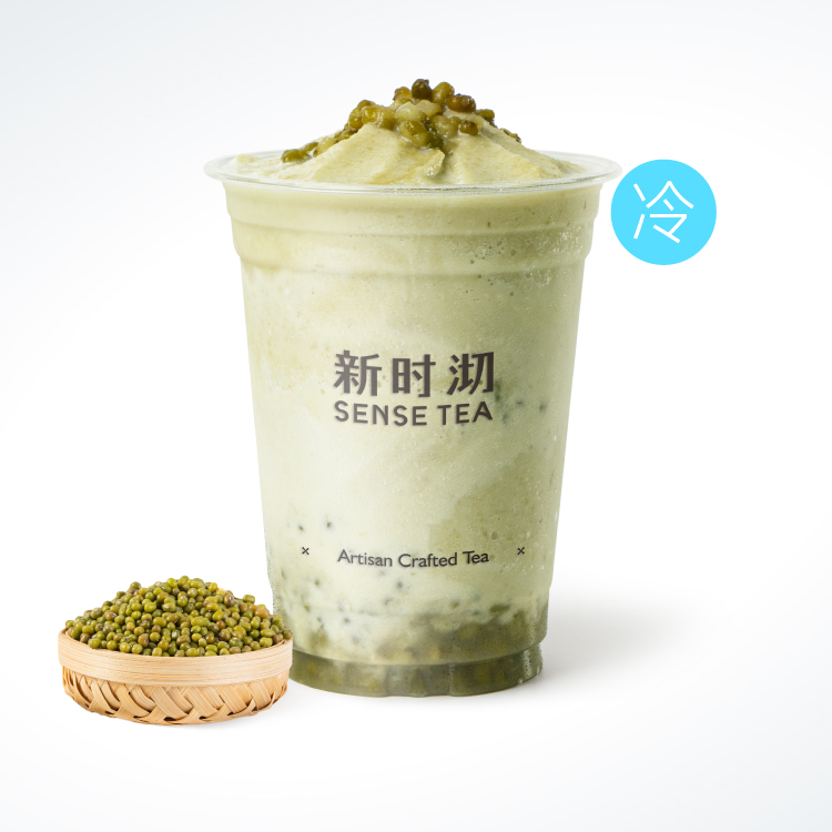 綠豆牛乳冰