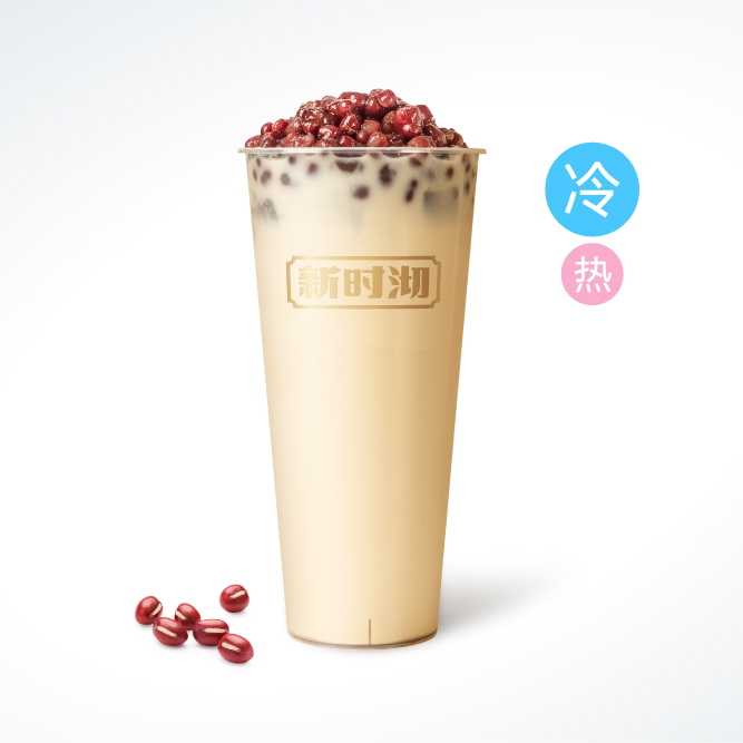 红豆奶茶
