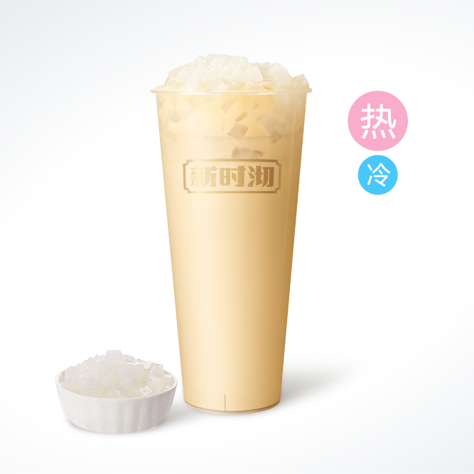 椰果奶茶（热）
