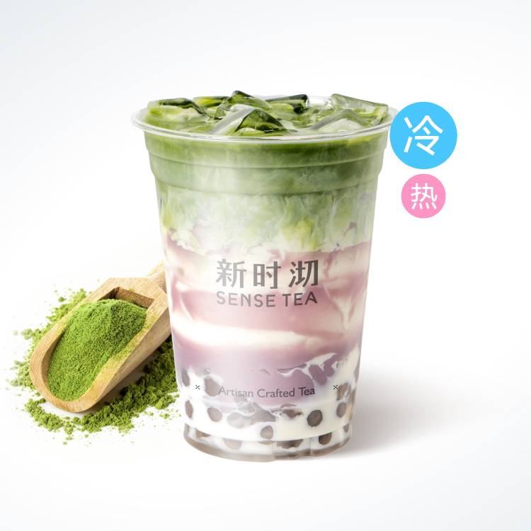 厚芋泥抹茶珑珠