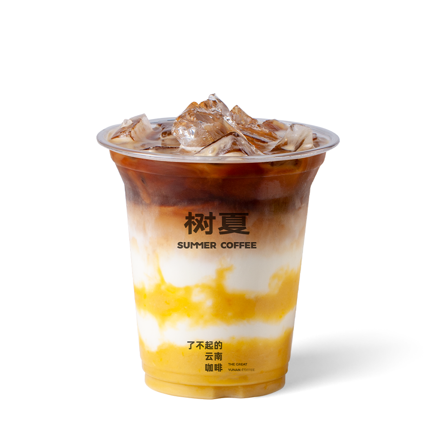 黄金榴莲拿铁