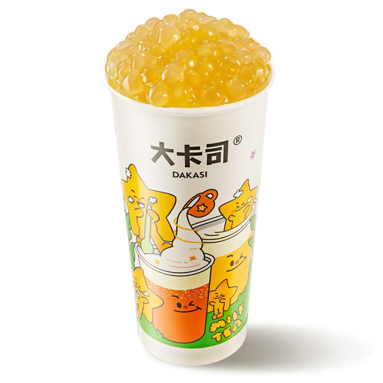 大紅袍珍珠奶茶