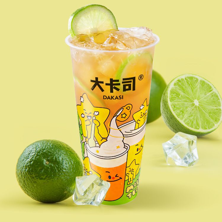 手捣柠檬茶