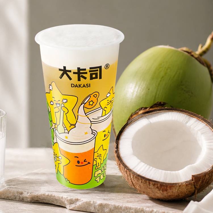 椰青奶盖