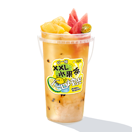 百香凤梨水果桶