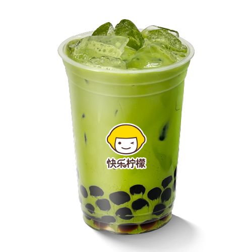 一抹珍珠奶绿