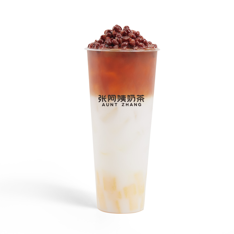 红豆布丁奶茶