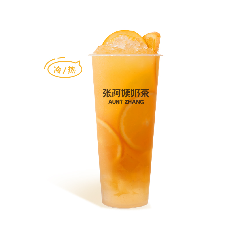 鮮橙茉莉凍凍茶