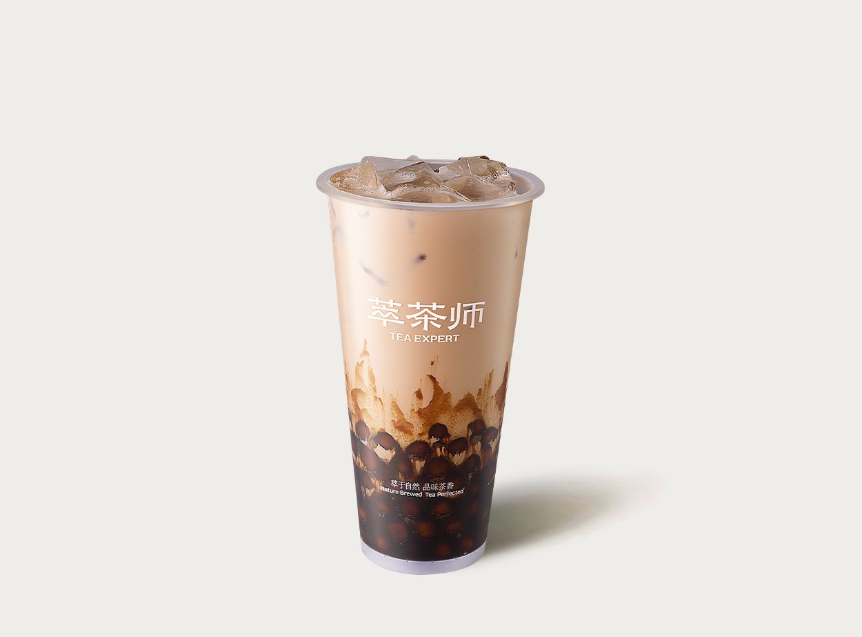 经典黑糖珍珠奶茶