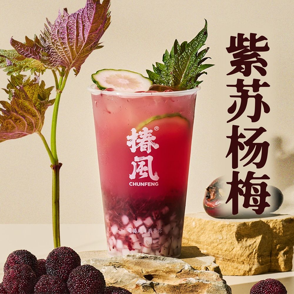 脆马蹄紫苏杨梅