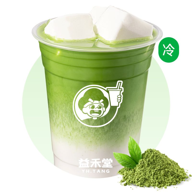奶砖抹茶冰
