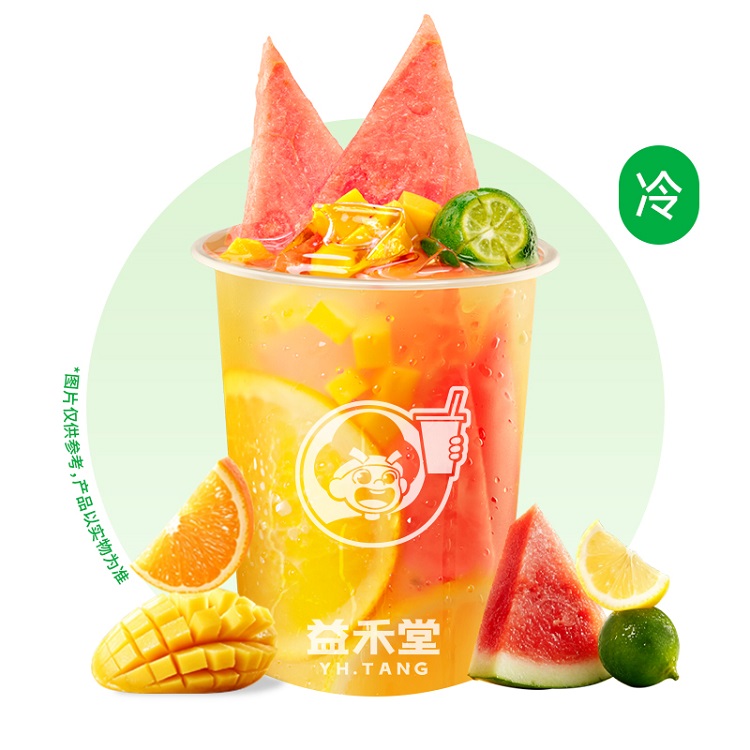 西瓜鲜果茶