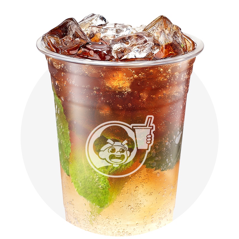 薄荷氣泡美式