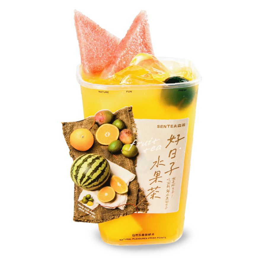 梔香毛峰·好日子水果茶