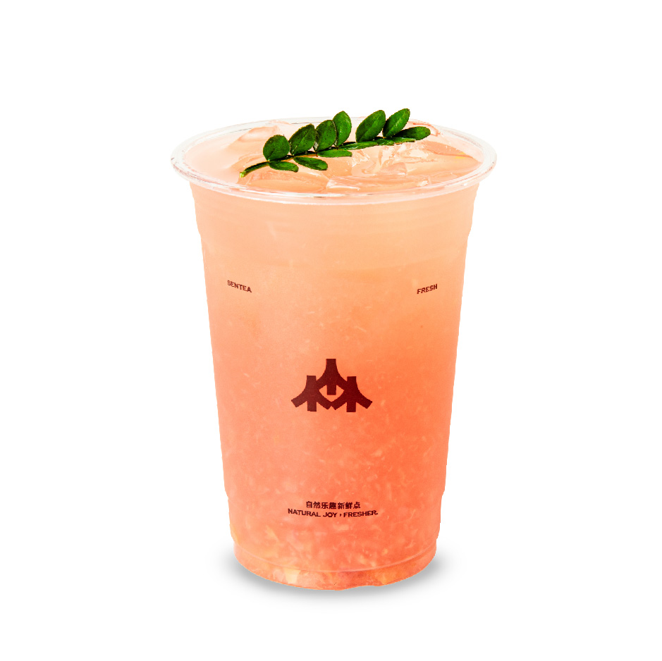 白桃冰茶