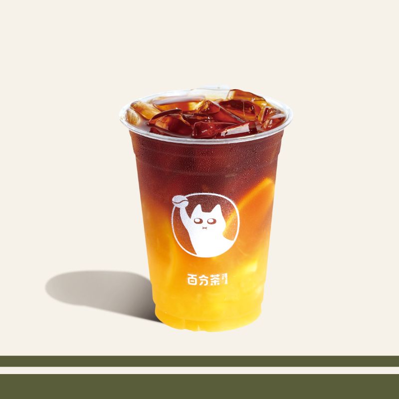 鲜橙茉莉美式（整颗鲜橙）