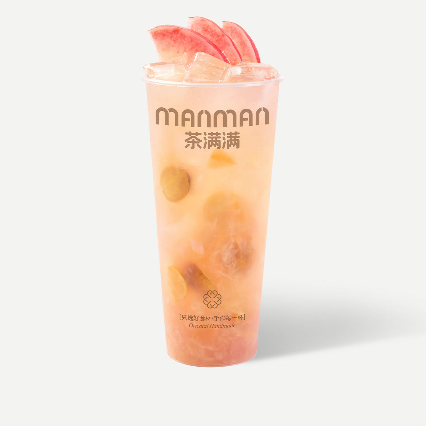 黄皮蜜桃冰茶