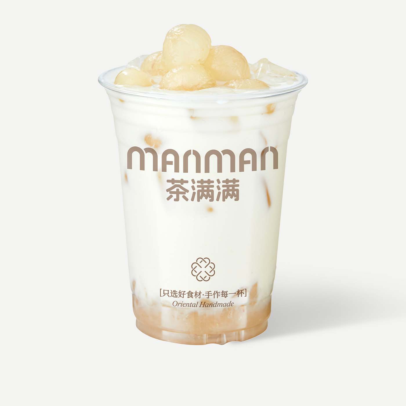 手剥龙眼冰奶