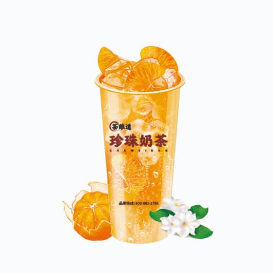 手工柑桔茶