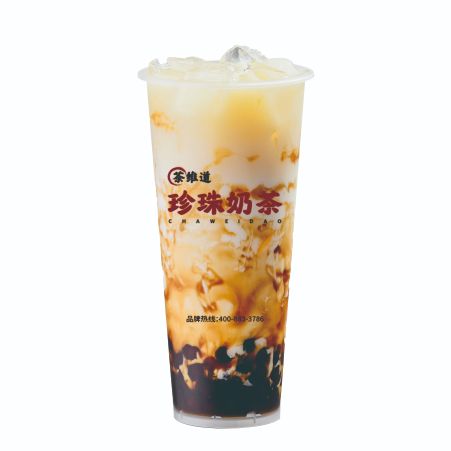 贵州绿茶黑糖珍珠