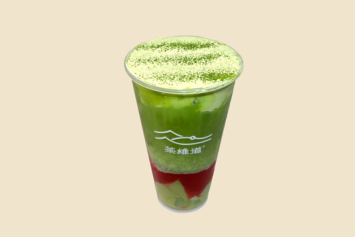 草莓抹茶酪