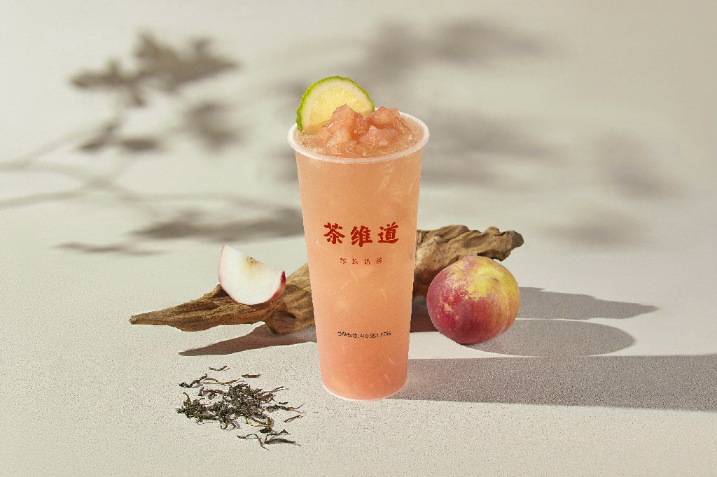 水蜜桃柠檬茶