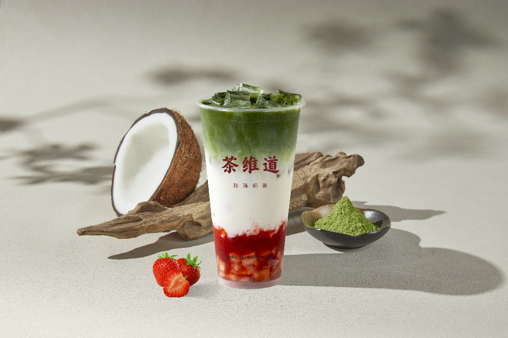 抹茶生椰莓莓
