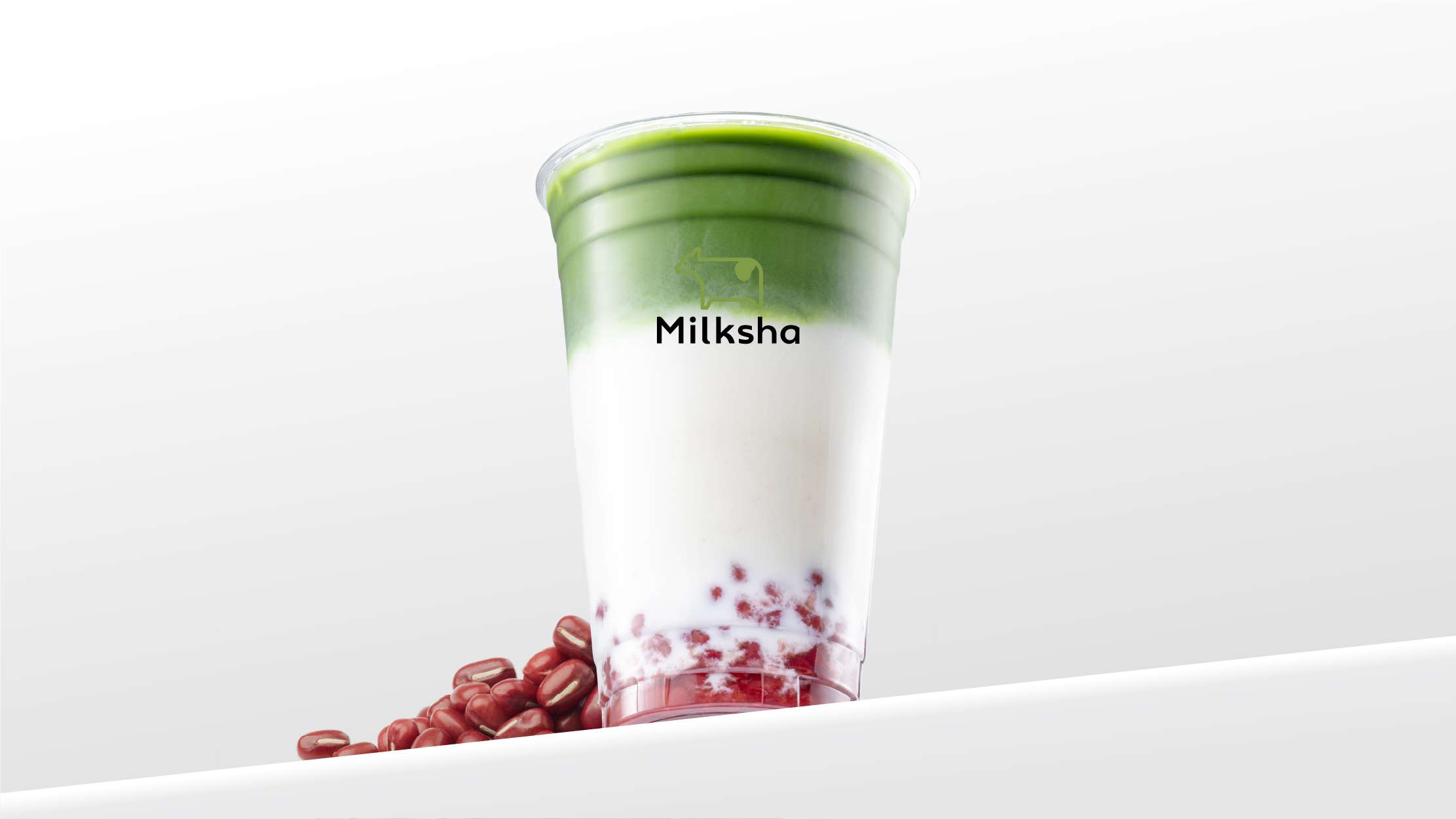 生椰红豆抹茶