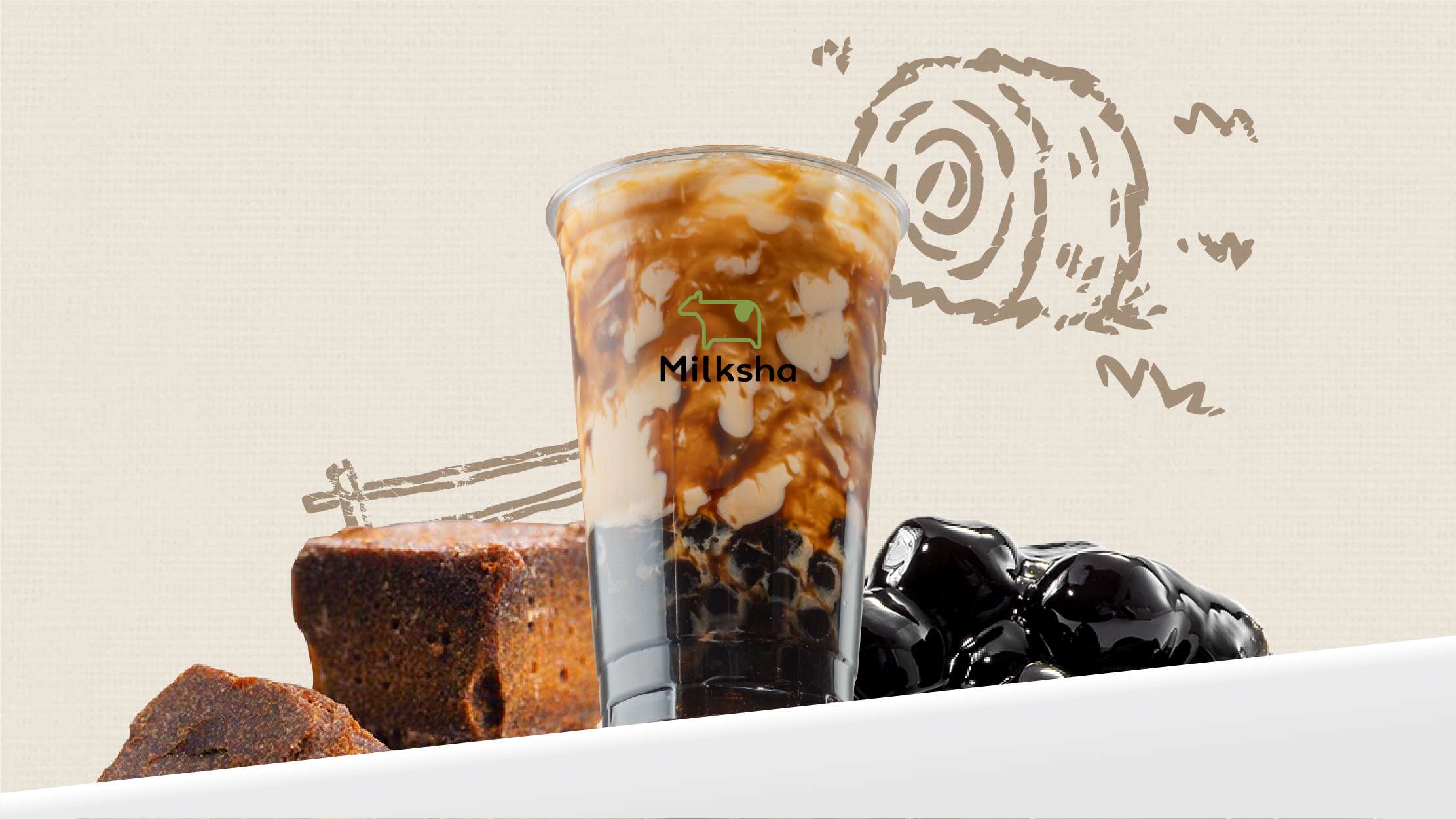 炒黑糖珍珠乳酪伯爵茶