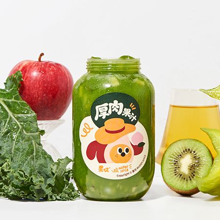 鮮蘋果羽衣冰茶