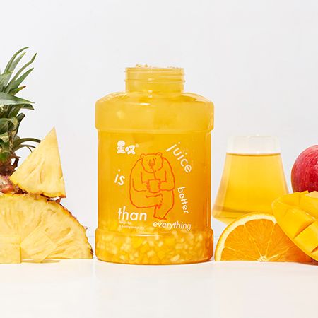 1升·菠萝甜橙冰茶