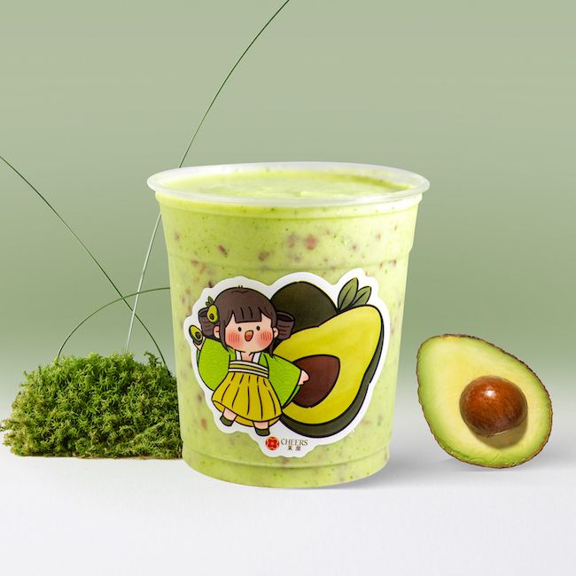 牛油果脆脆冰