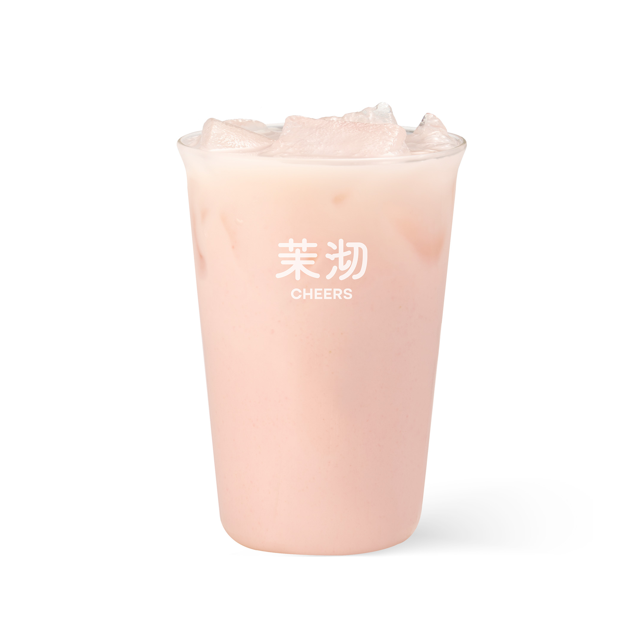 粉芭乐冰奶
