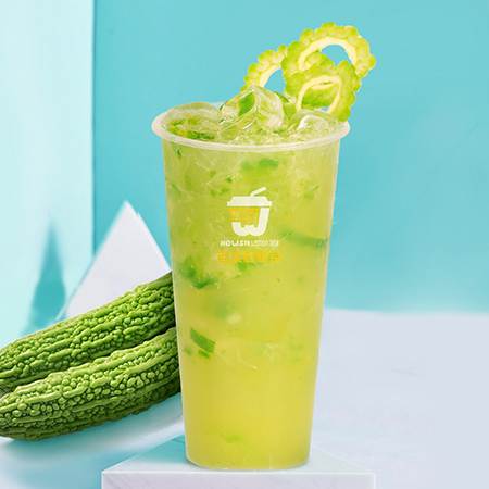 苦瓜柠檬茶
