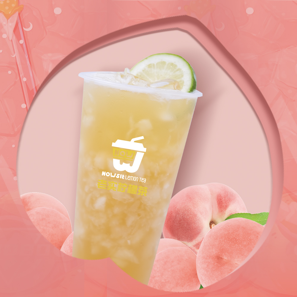 水蜜桃柠檬茶