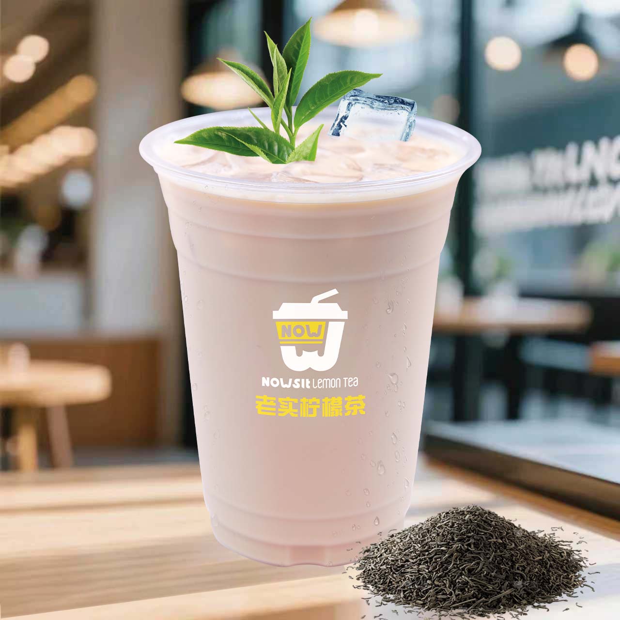 柠香奶茶