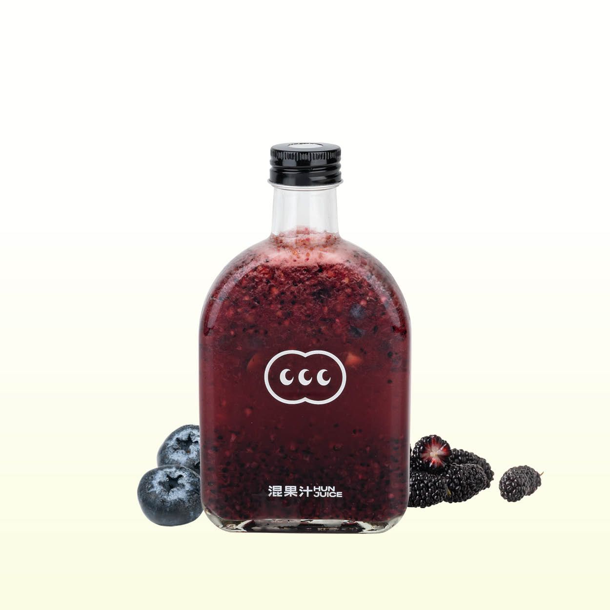 不熬夜桑葚·蓝莓(100%新鲜慢榨)
