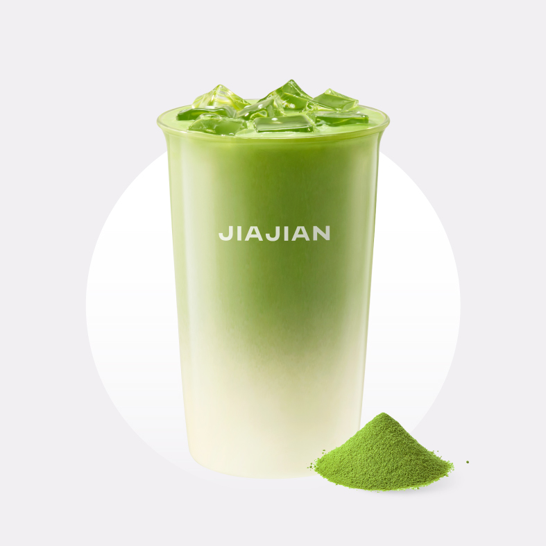 抹茶轻牛乳