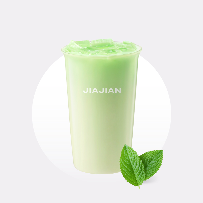 薄荷鲜奶绿