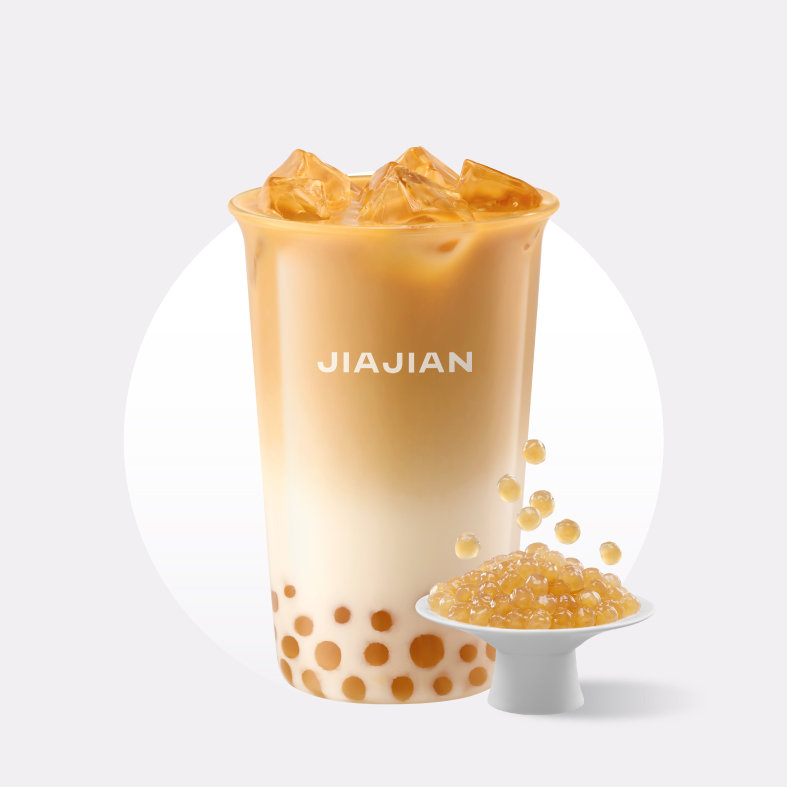 珍珠鲜奶茶