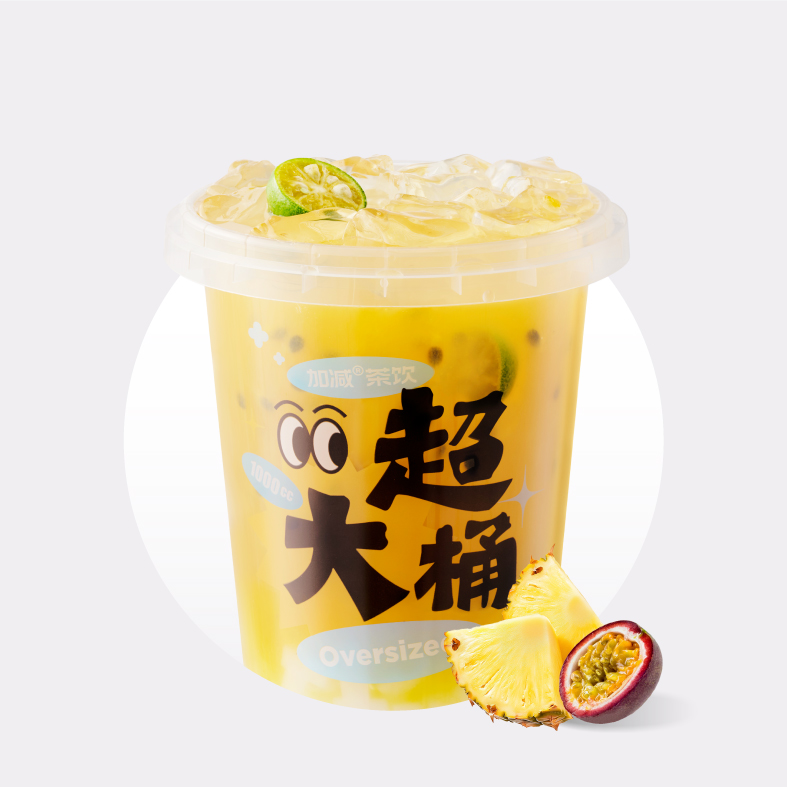 百香鳳梨（1L桶）