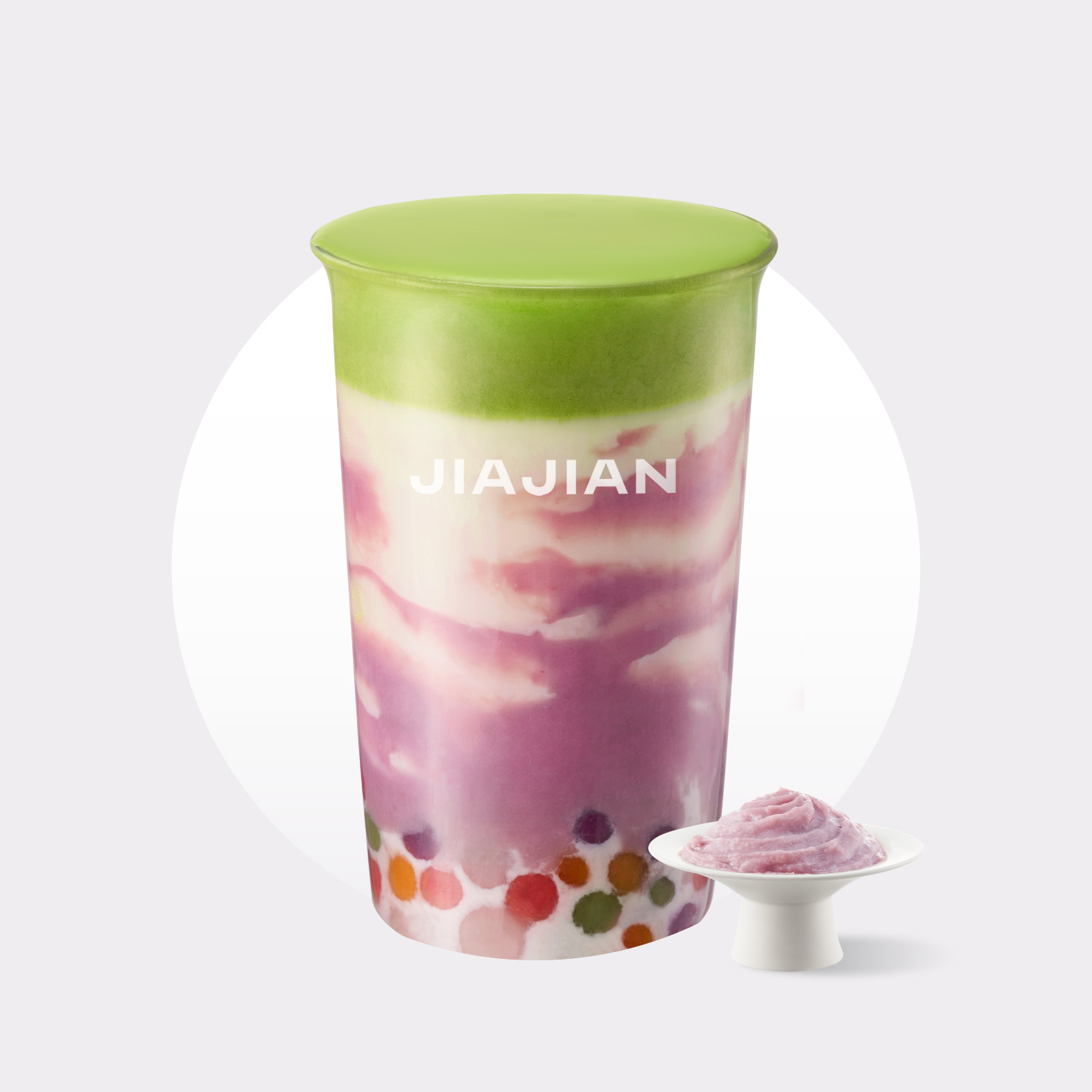 抹茶芋泥啵啵奶綠