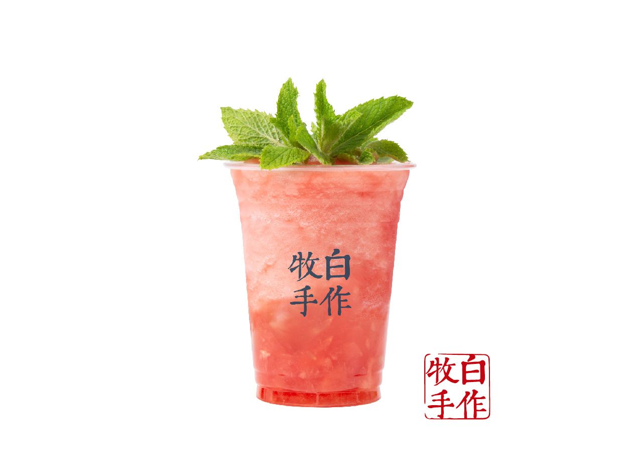 手捣·薄荷西瓜冰