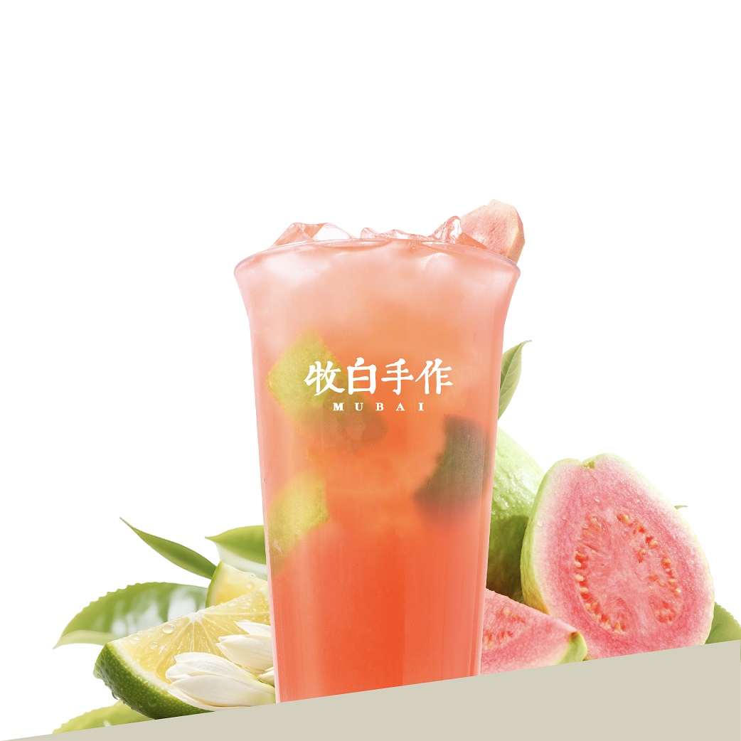 西子粉妆（桃粉芭乐柠茶）