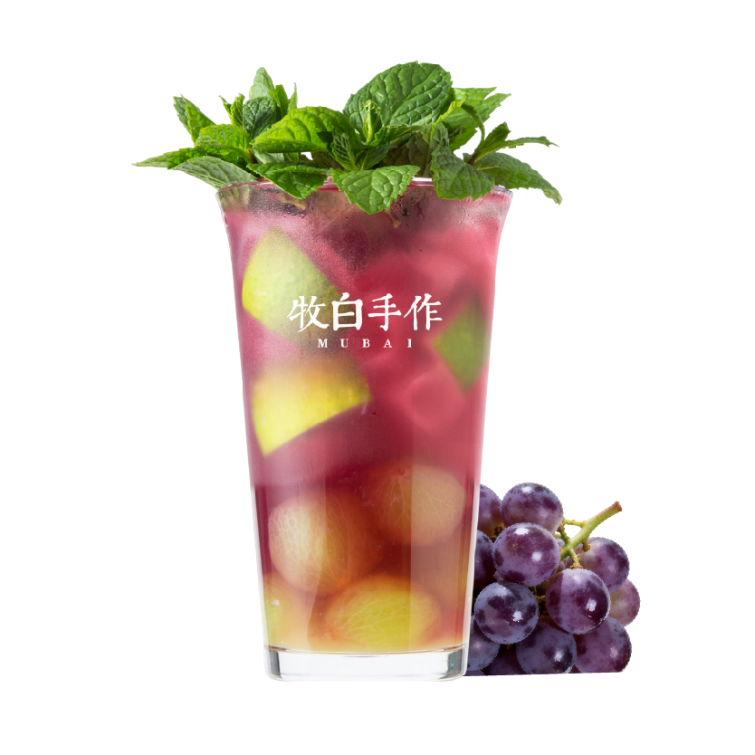 葡萄薄荷冰柠茶