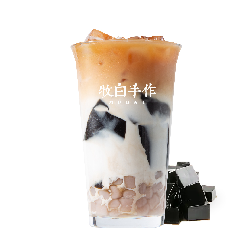 现烧·嫩仙草鲜奶茶