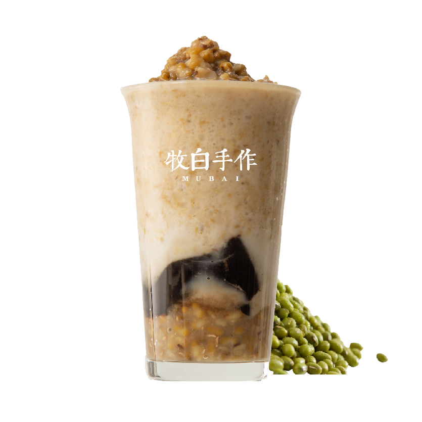 现煮·绿豆牛乳冰