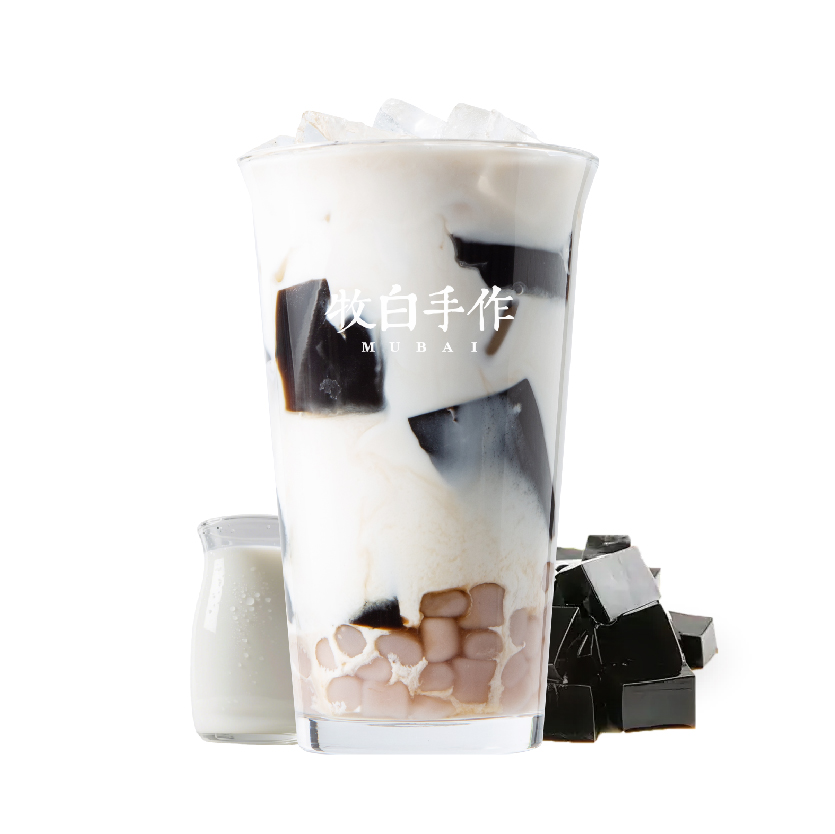 现烧·嫩仙草鲜牛乳