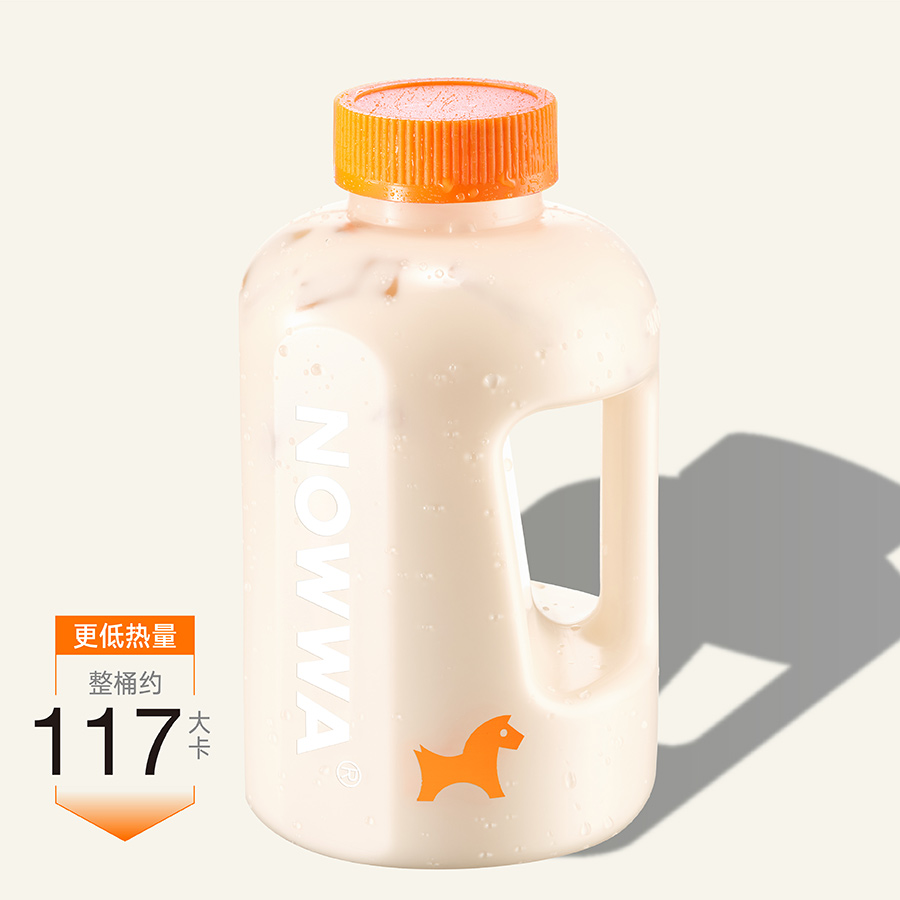 吨吨桶轻轻茉莉轻乳茶（控糖版）