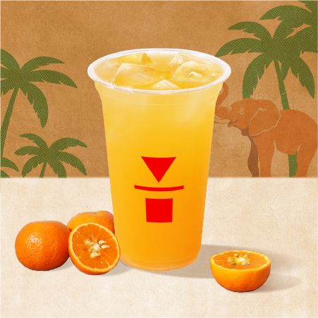 泰式蜜橘茉莉冰茶